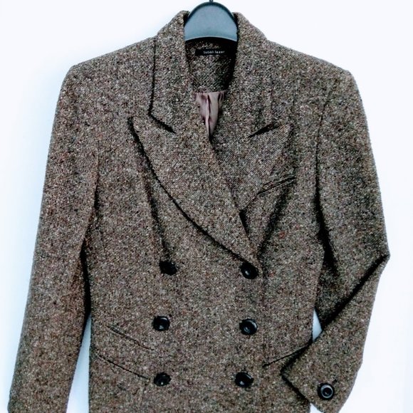 Jacket - Designer Double-Breasted Tweed - Picture 5 of 6